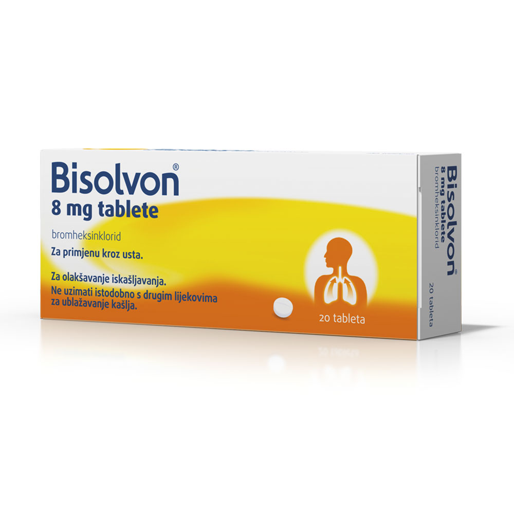 Bisolvon tablete 8 mg