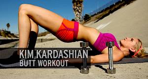 Vježbe za stražnjicu Kim Kardashian