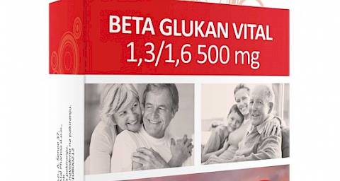Beta Glukan Vital 1,3/1,6 500 mg kapsule
