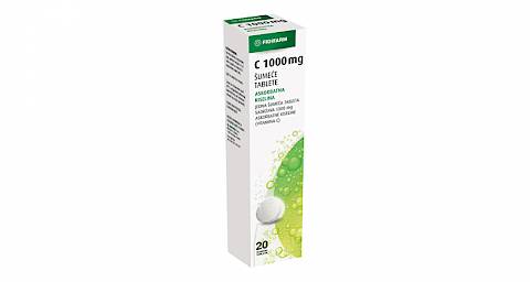C 1000 mg šumeće tablete