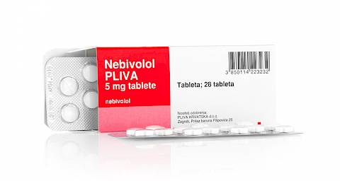 Nebivolol Pliva 5 mg tablete