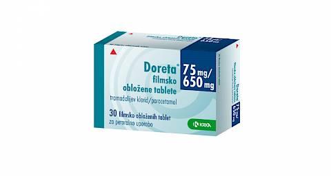 Doreta 75 mg/650 mg filmom obložene tablete