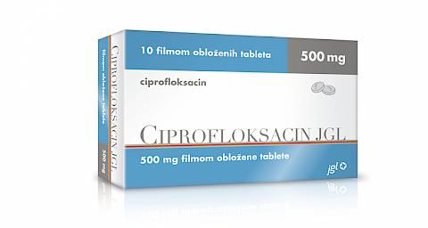 Ciprofloksacin JGL tablete