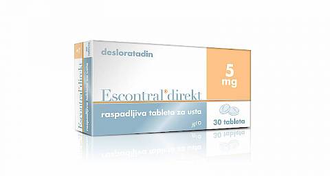 Escontral direkt 5 mg raspadljiva tableta za usta
