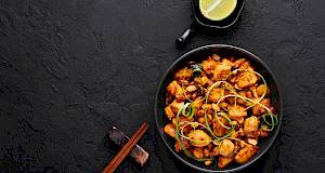 Piletina s indijskim oraščićima (Kung Pao) by Martha Stewart